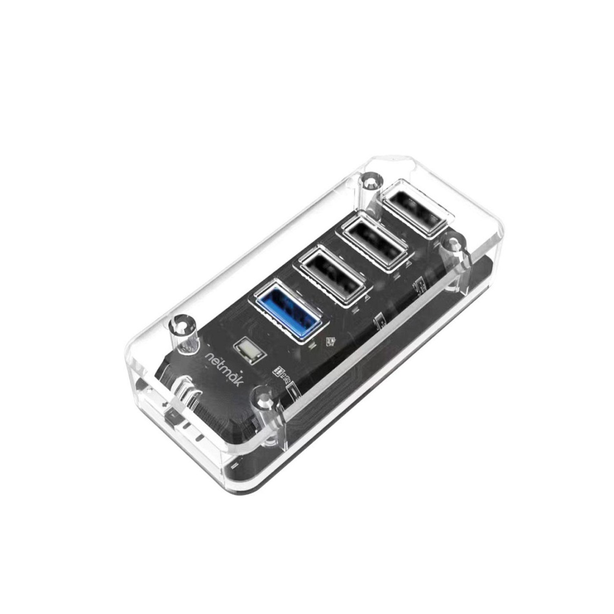 Hub USB 3.0 a 3 USB 2.0 + USB 3.0 NM-AC12 Netmak