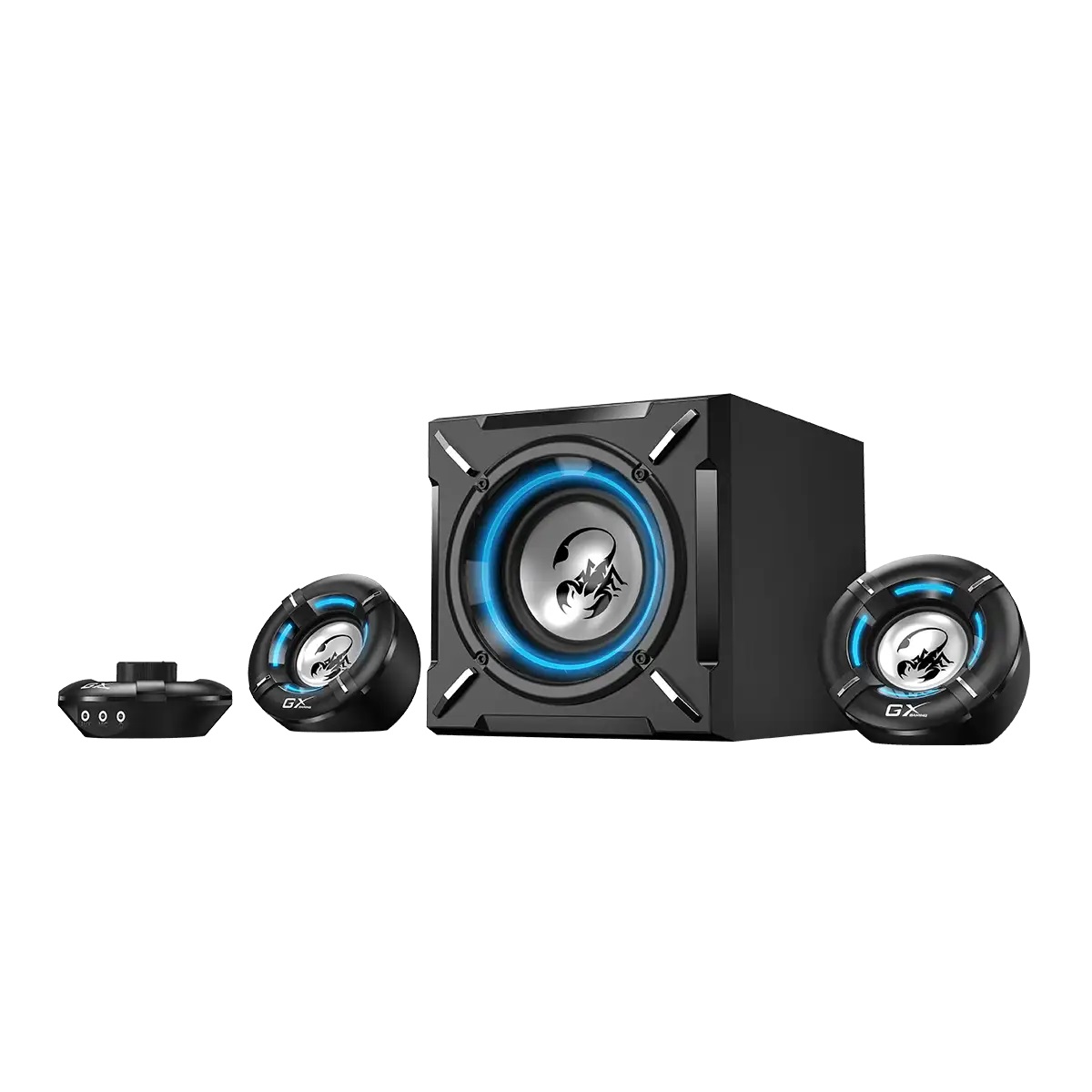 Parlantes PC Gamer SW-G2.1 1000 Azul Genius