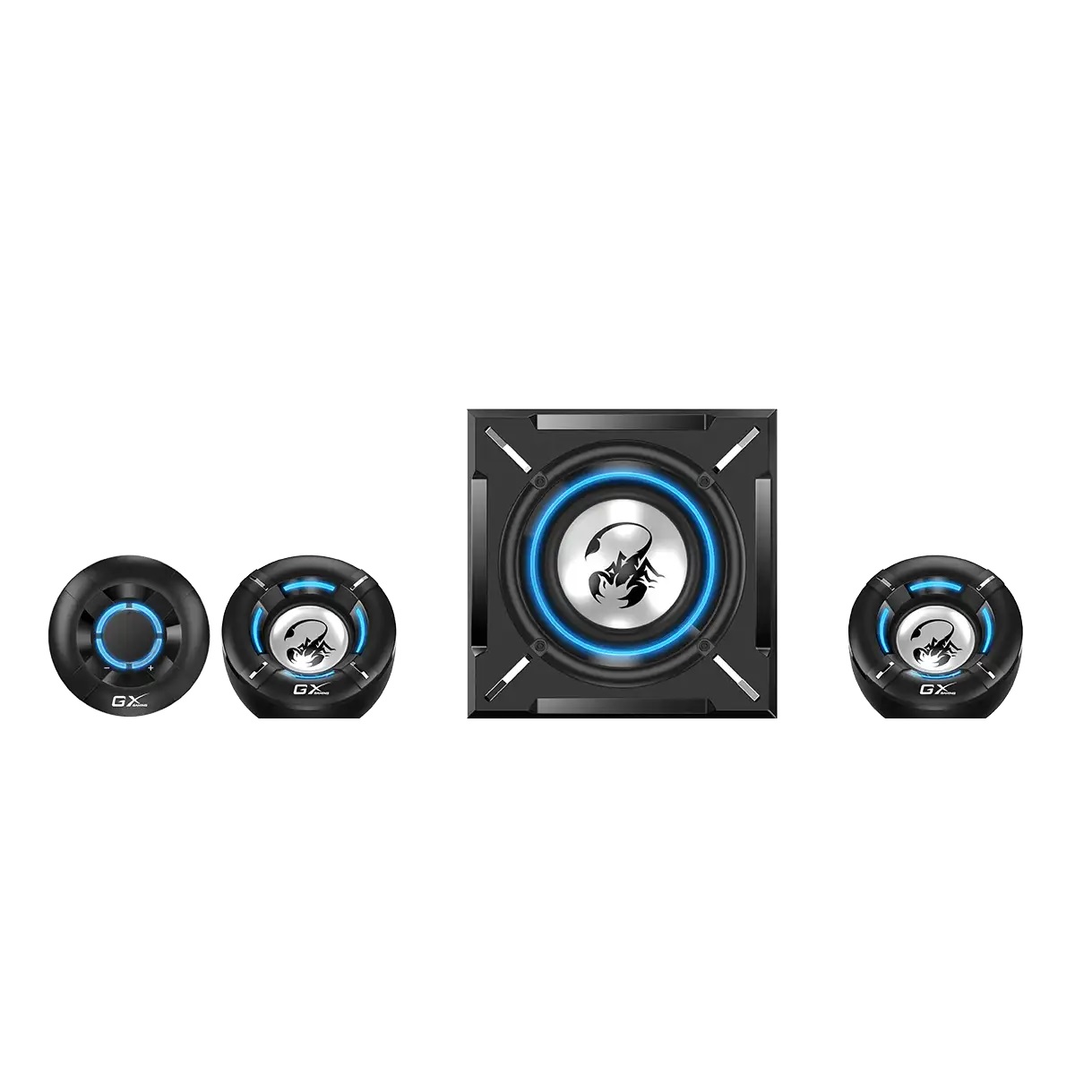Parlantes PC Gamer SW-G2.1 1000 Azul Genius