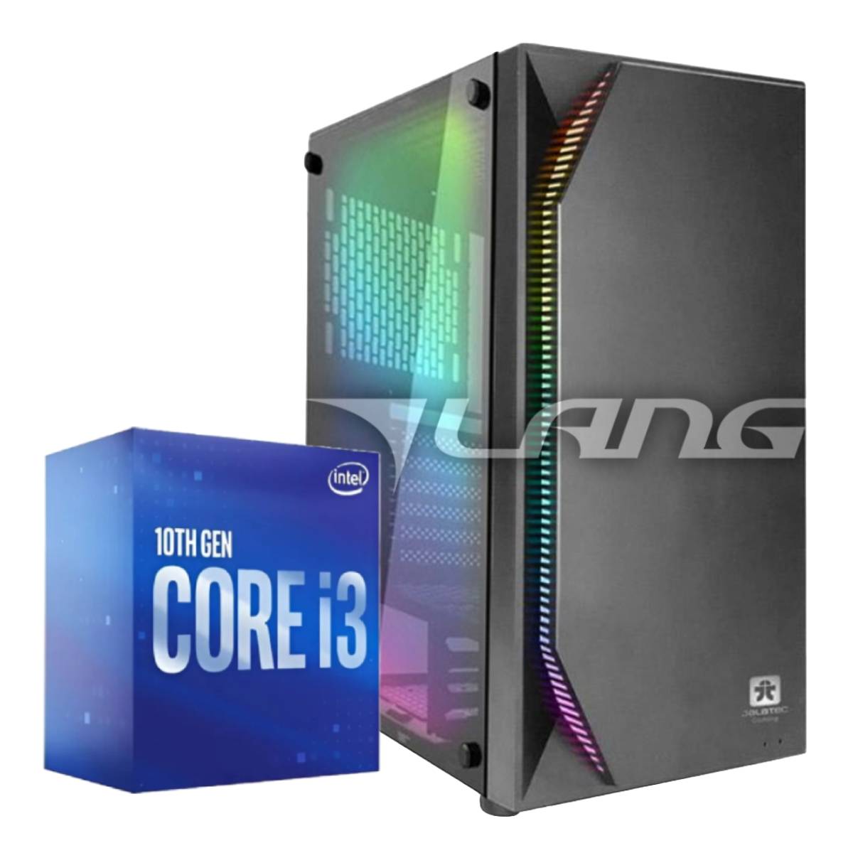 Computadora Gamer I3 - 16GB - SSD 500GB - RX 580 - Monitor 25