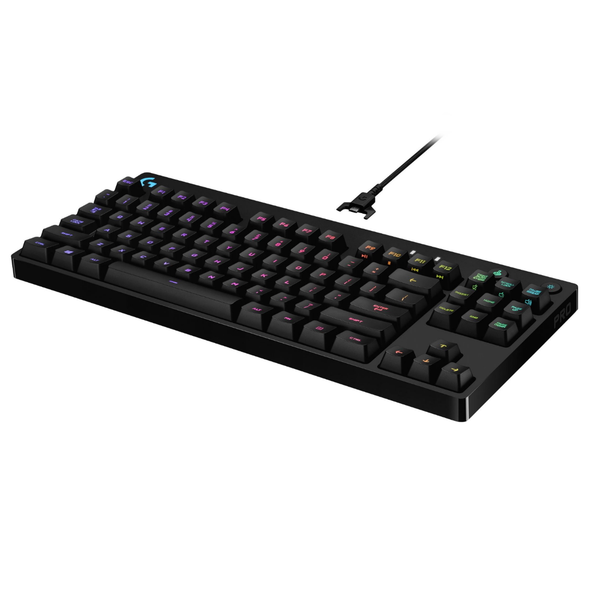 Teclado Mecanico Gamer G PRO TKL RGB BLUE (Ingles) Logitech