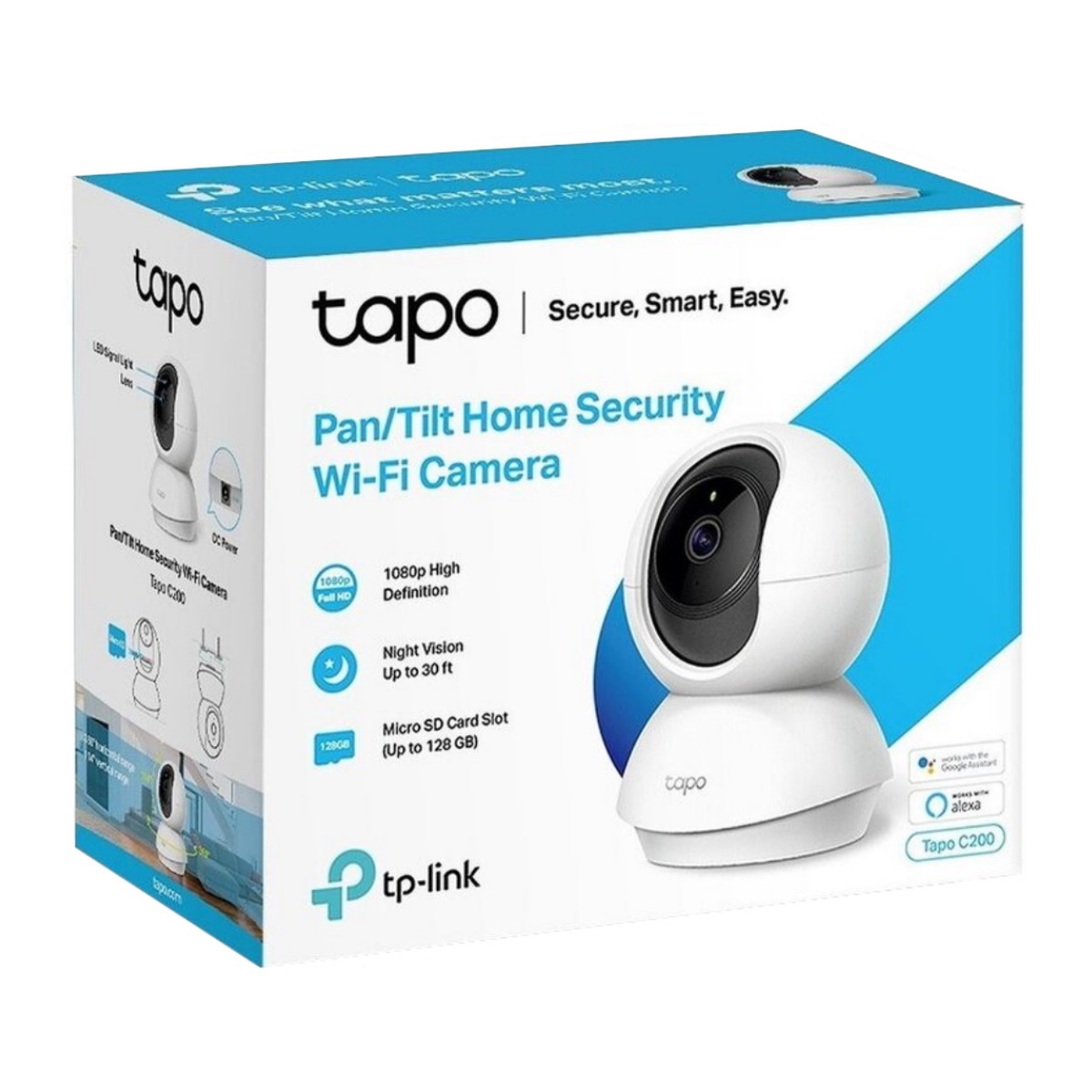 Camara TAPO C200 Cloud Day/Night SD Wifi Interior Tp-Link