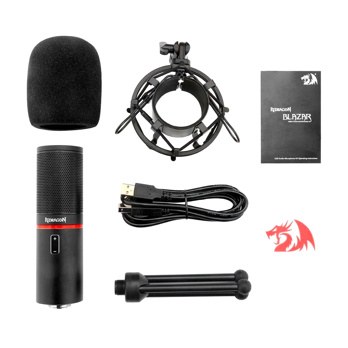 Microfono Gamer Usb Blazar GM300 Redragon