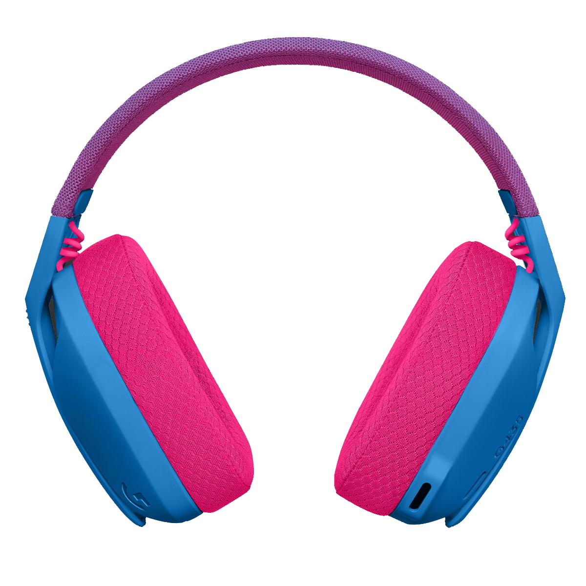 Auriculares Gamer Bluetooth Vincha G435 Azul y Frambuesa Logitech
