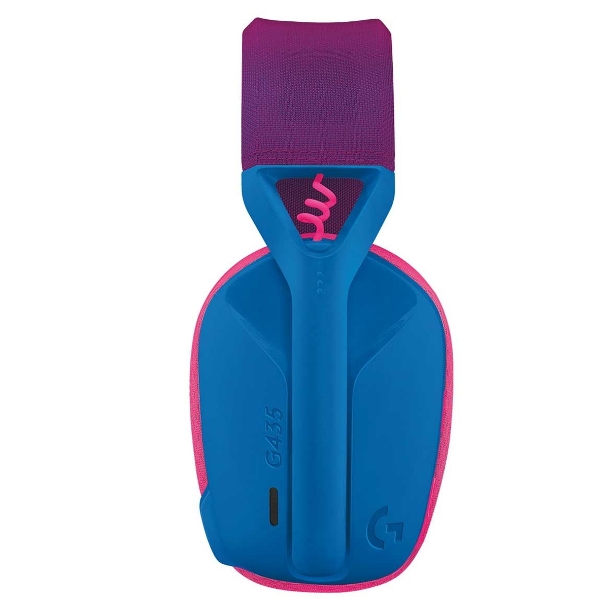 Auriculares Gamer Bluetooth Vincha G435 Azul y Frambuesa Logitech
