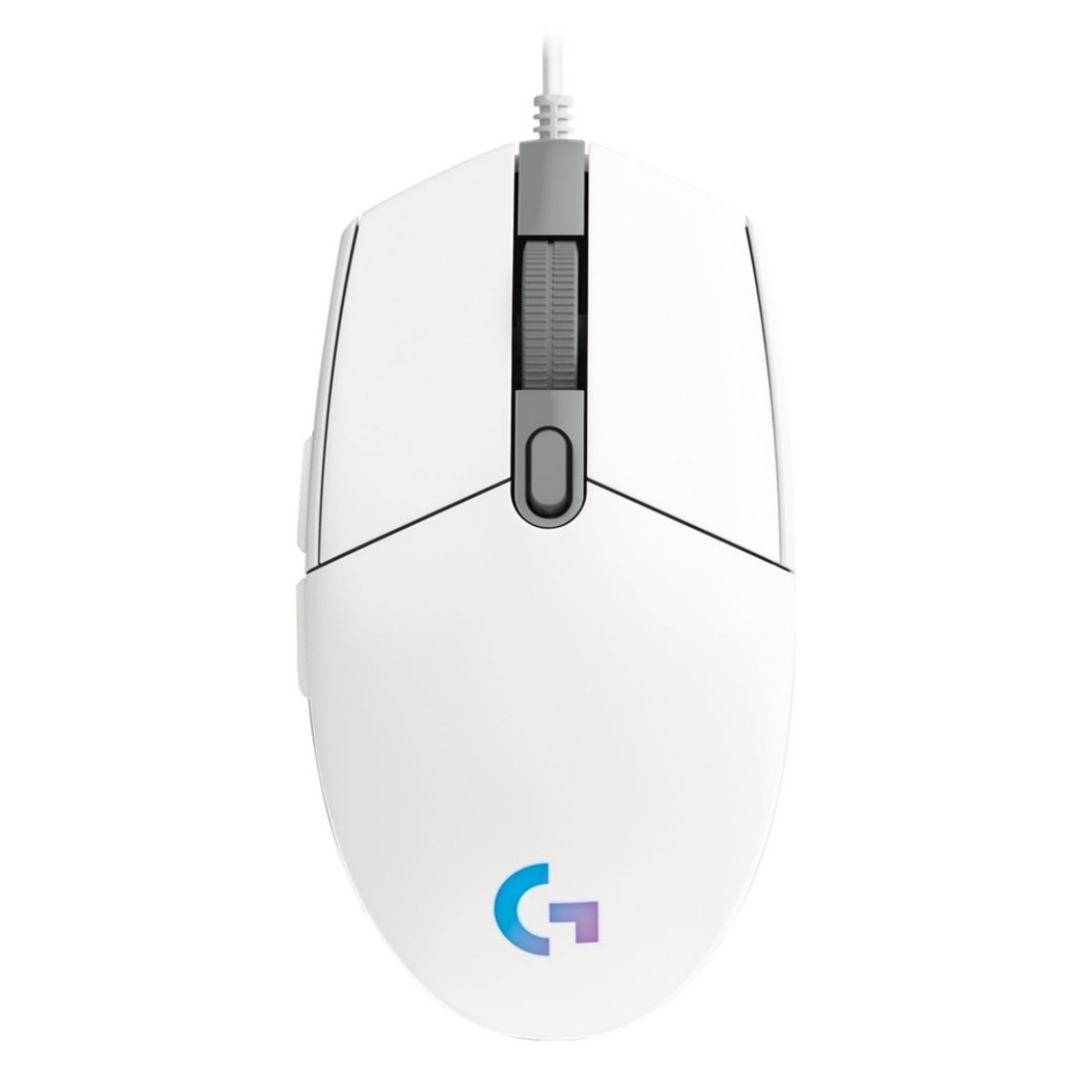 Mouse Gamer G203 Lightsync White 200 - 8000 DPI Logitech