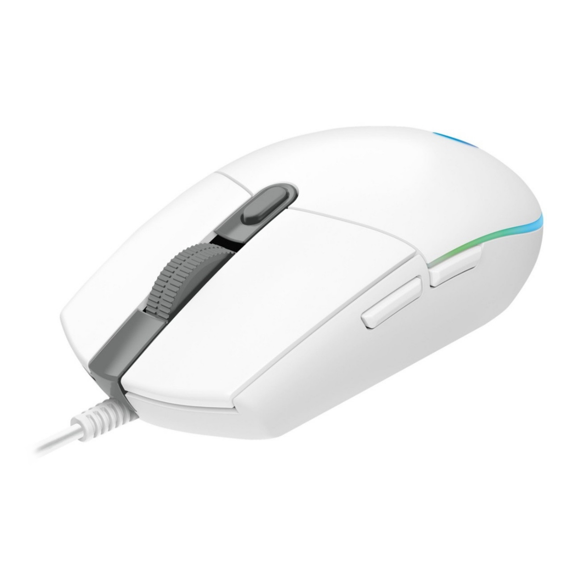 Mouse Gamer G203 Lightsync White 200 - 8000 DPI Logitech