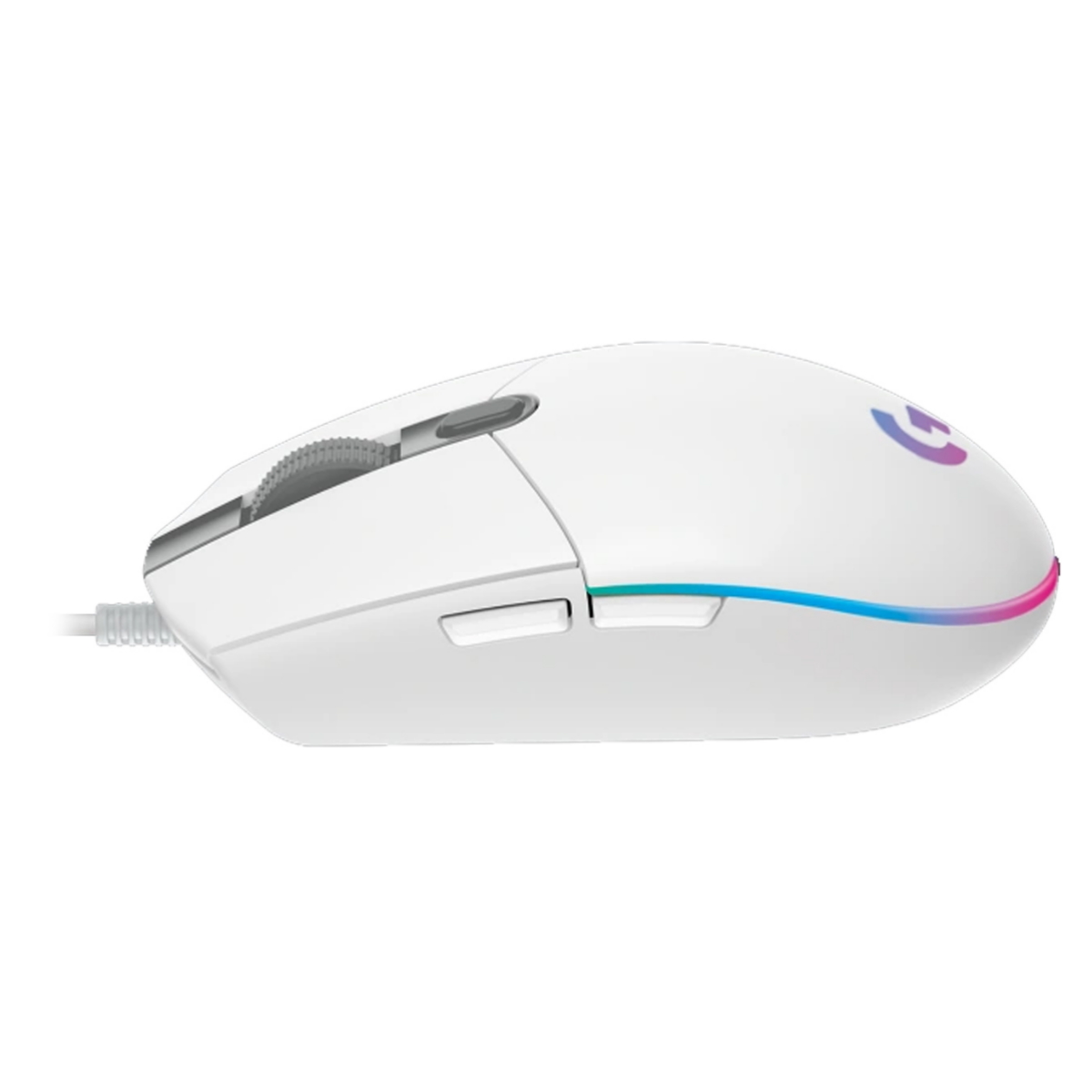 Mouse Gamer G203 Lightsync White 200 - 8000 DPI Logitech
