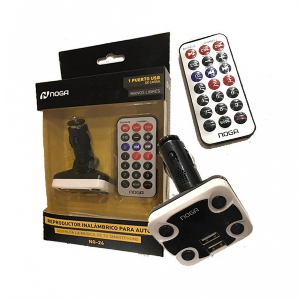 Car Mp3 Player Ng-26 C/control Noga