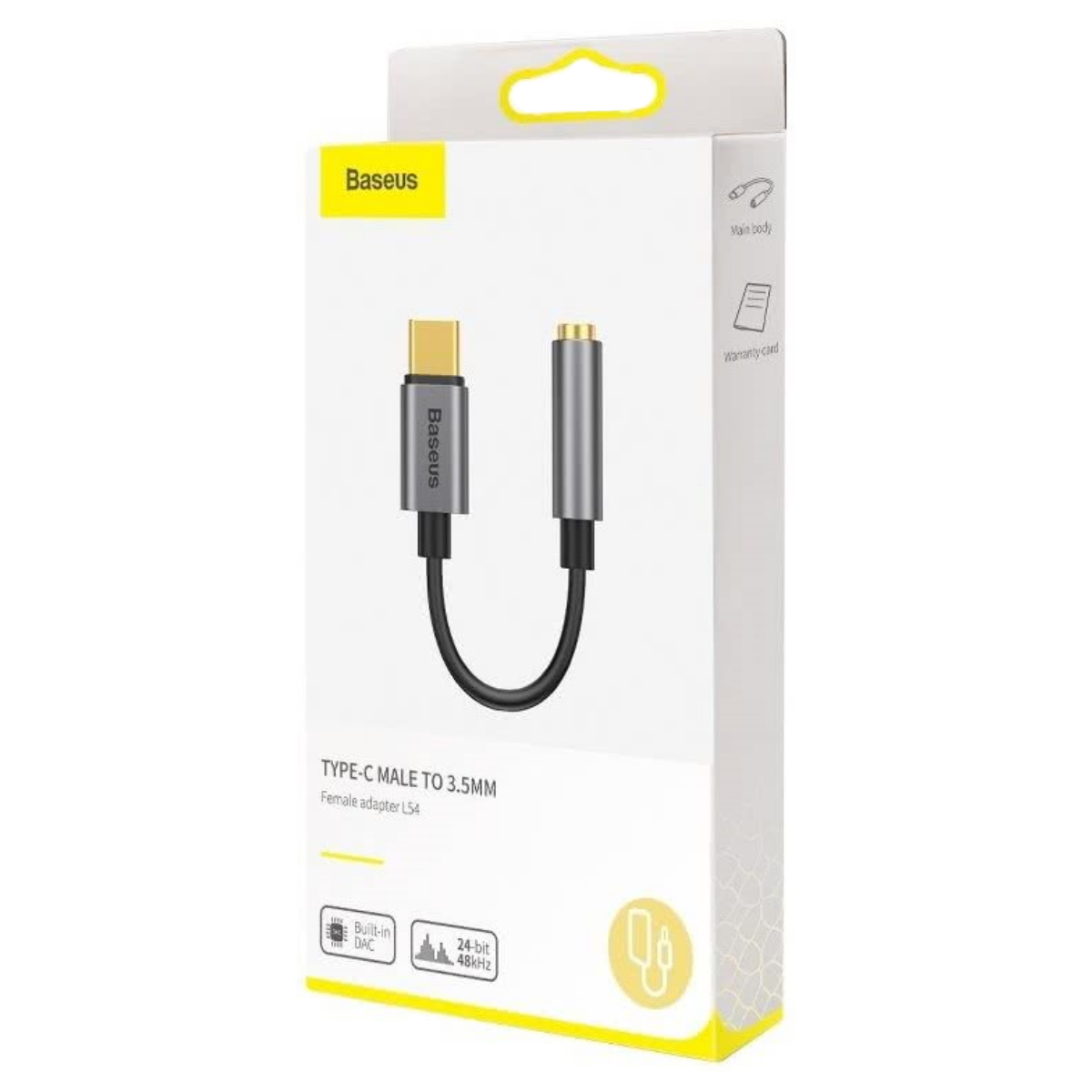 Adaptador USB tipo C a jack 3.5mm BaseUs