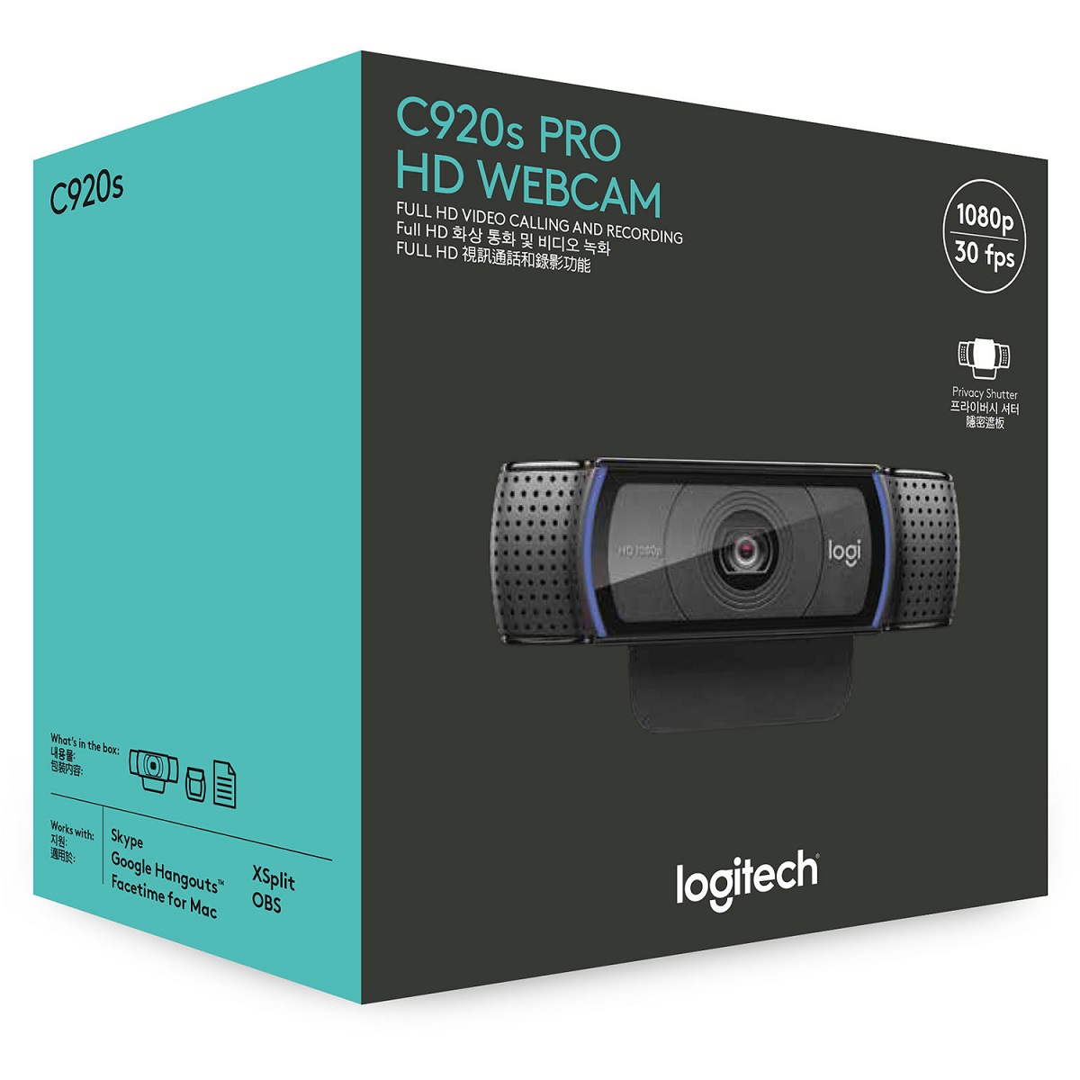 Webcam C920s Pro Logitech
