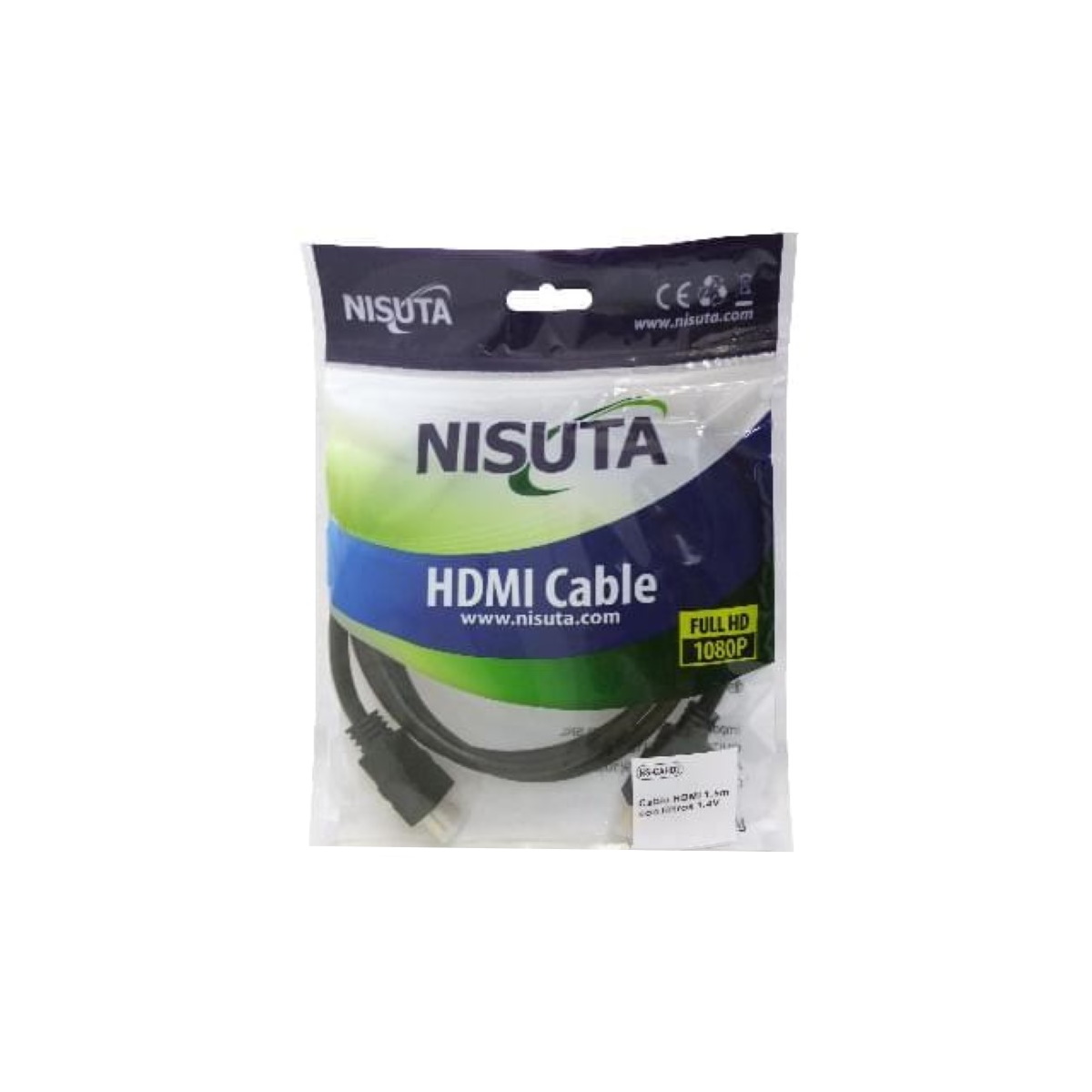 Cable HDMI C/ Filtro 1.5m Nisuta