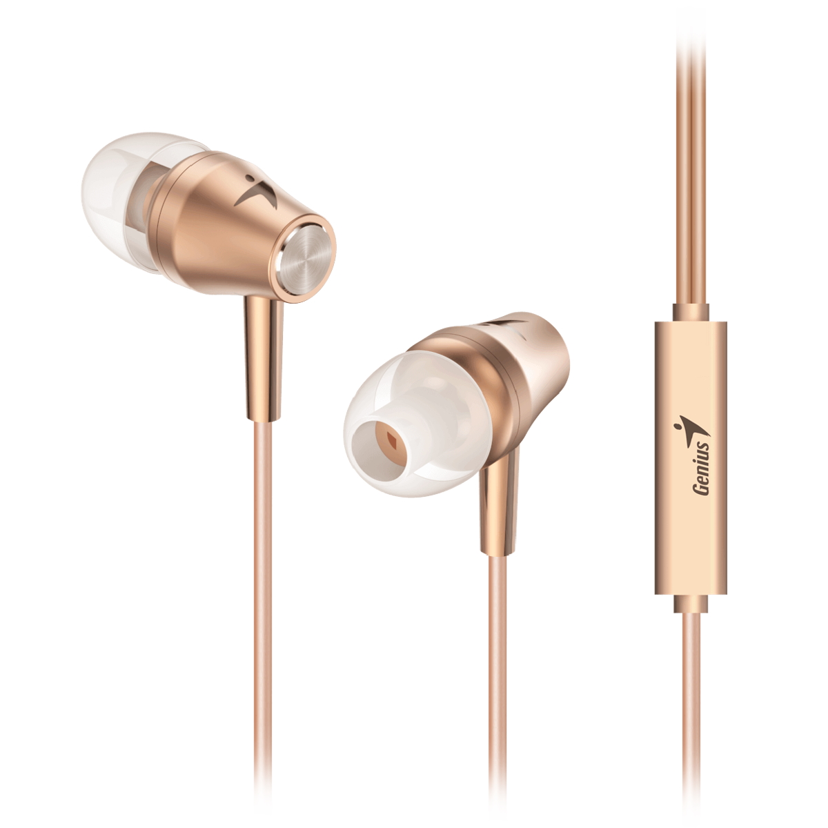 Auriculares Cable In Ear Hs-M360 Dorado Genius