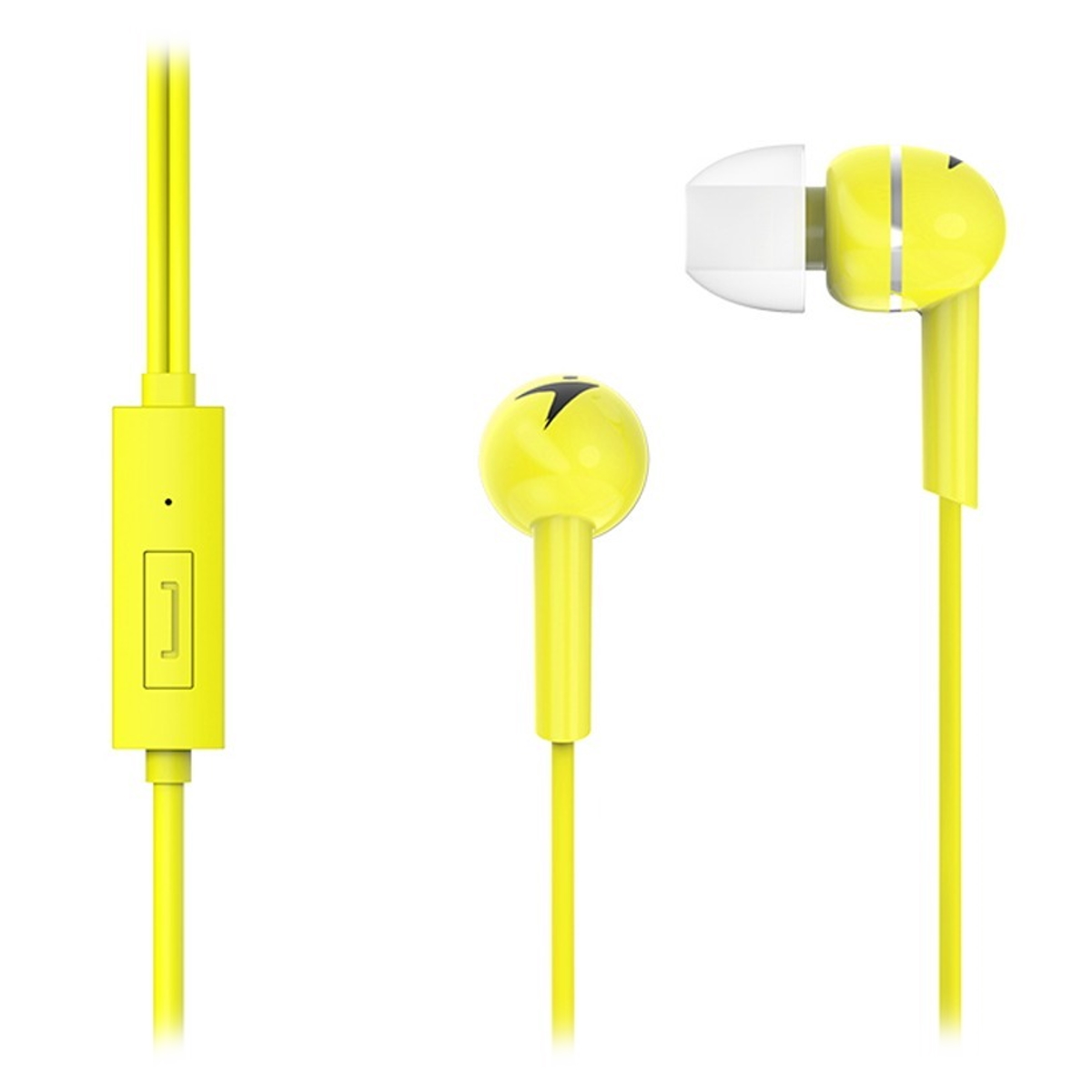 Auriculares Cable In Ear Hs-M300 Amarillo Genius